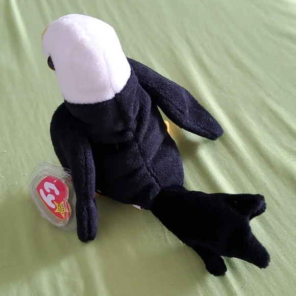 Vintage baldy bald eagle ty beanie baby - Picture 2 of 5